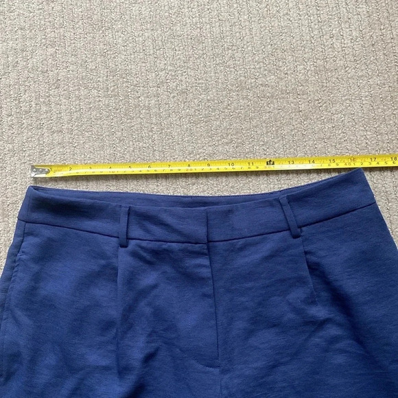 RW & Co Cropped Mid-Rise Trousers/Pant ,true navy size 14. - Picture 10 of 10